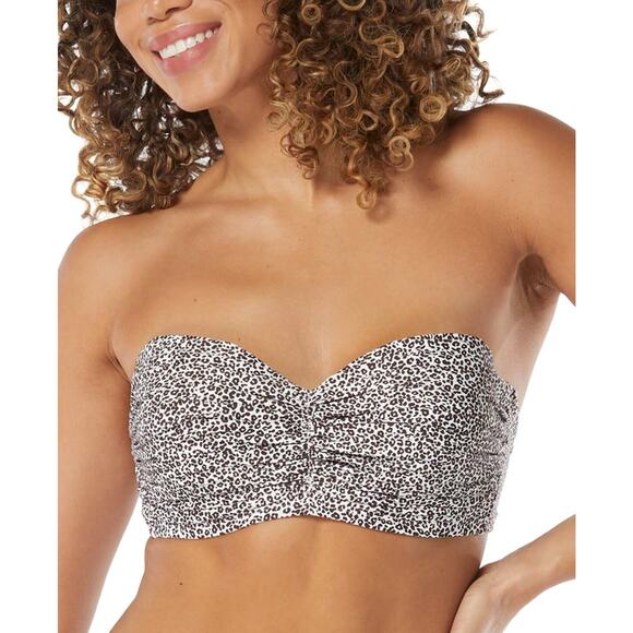 Coco Reef Women's Charisma Printed Strapless Bikini Top Swimsuit Size 34 14455 - Picture 1 of 2